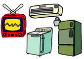 テレビ・エアコン・冷蔵庫・洗濯機